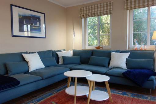 Die gro��e, gem��tliche Couchecke, Platz f��r alle....