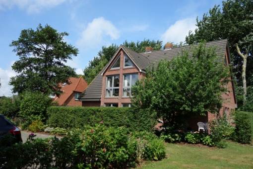 Haus Neshörn in Wyk im Sommer
