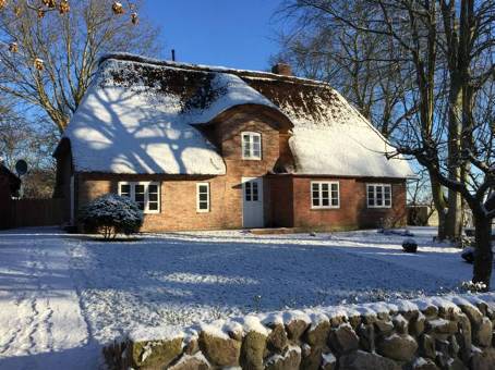 Das Haus WattGut im Winter