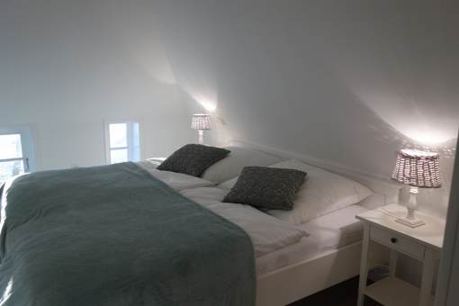 Das Doppelschlafzimmer  (Bettmaa 180x200cm)im Obergescho...
